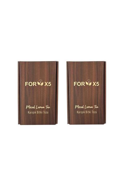 FORX5 Bitkisel Limon Aromalı Karışım-Kilo Kontrolüne Yardımcı-2’Li Set