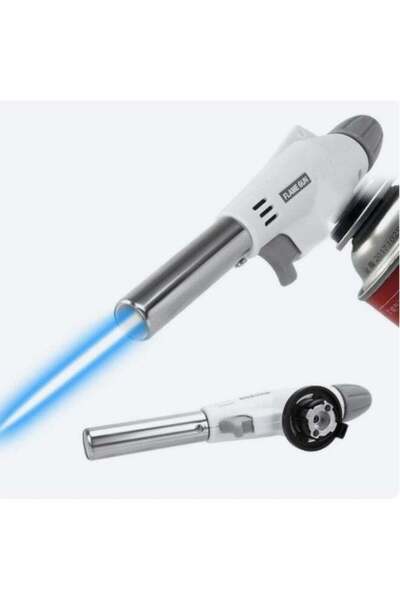 Bbq Time Flame Gun Butane Blow Torch Lighter