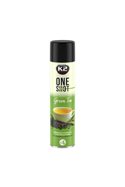K2 ONE SHOT GREEN TEA ODORIZANT DE CAMERA SI AUTO 600ML