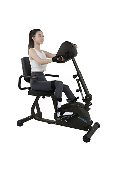FOSILTECH Kol ve Bacak Egzersizi Yapan Oturmalı Rehabilitasyon Bisikleti