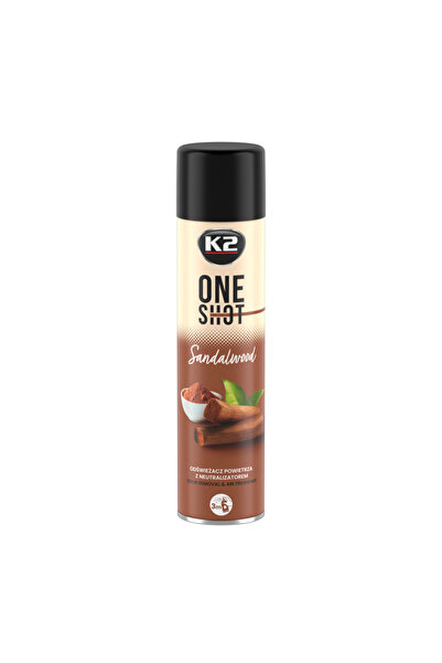 K2 ONE SHOT SANDALWOOD ODORIZANT DE CAMERA SI AUTO 600ML