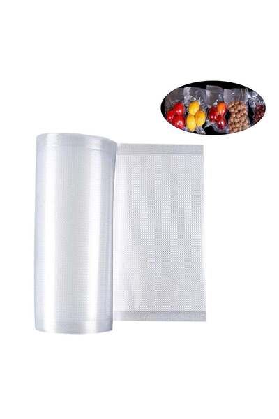 Generic 2 Roll Pack Vacuum Sealer Bags Clear 25*500 cm