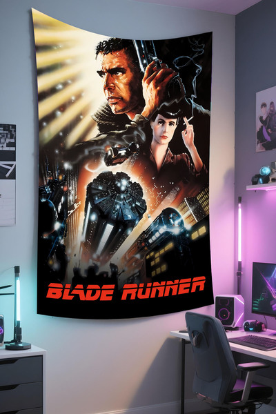 RUGRUMBA غطاء جداري للاعبين، بلايستيشن إكس بوكس ​​- موضوع الأفلام، قماش عالي ...