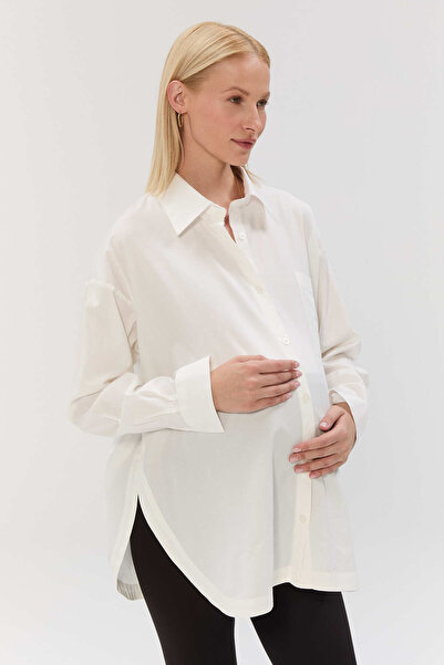 Mama Aniva Ease Oversize Hamile ve Emzirme Dostu Gömlek