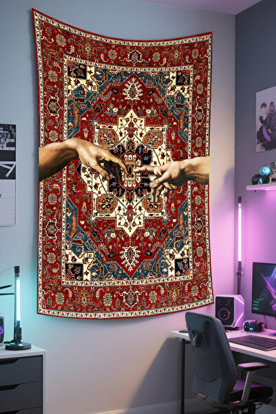 RUGRUMBA Vintage Wall Hanging – Authentic Pattern Themed, High-Quality Fabric...