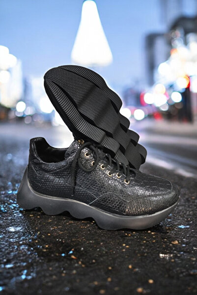 VİVA SHOES Genuine Leather Sneaker Men's Shoes