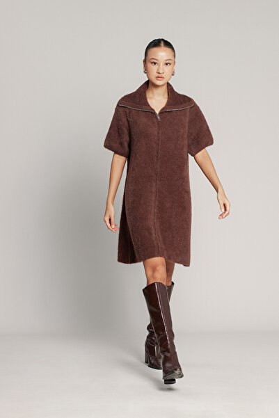 Nisan Πλεκτό φόρεμα με λεπτομέρεια από φερμουάρ