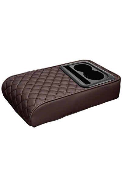 TodayShop Pernă cotieră pentru mașină cu 2 suporturi pentru pahare