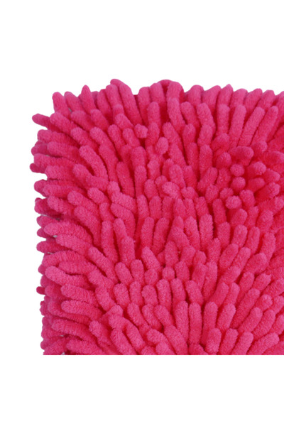 Gloss IQ Mănușă Spălare Auto Chenille – Roz/Fucsia (izolată pe interior)