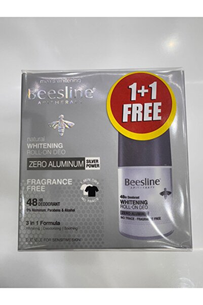 HEALTH HOUSE PHARMACY مزيل عرق بيزلاين الطبيعي للتبييض، رول أون، خالٍ من الأل...