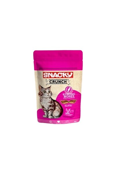 Snacky سناكي مكافات للقطط لتقوية العظام بالدجاج والجبن 60g