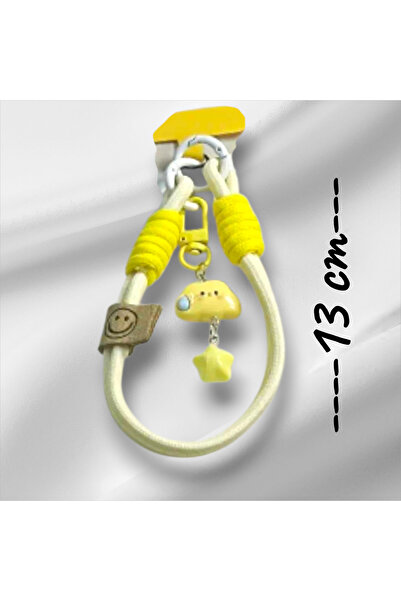 ORGANICYOU SICHUAN 1 Adet Bulut Yıldız Telefon Kayışı, Şeker Renkli Sevimli C...