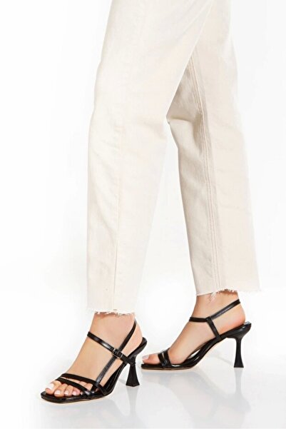 DARUGA Pantofi de seară cu toc și bretele pentru femei, model toc stiletto u