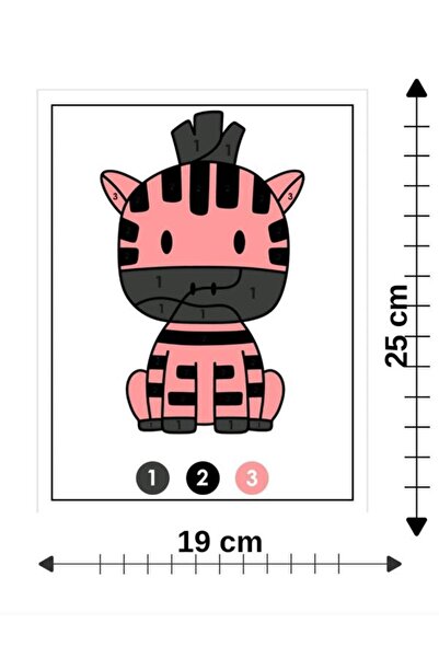 Mu Art Ahşap 10 قطع من الرسم الخشبي بالأرقام رقم 4، نشاط فني للمدرسة، مقاس 25...