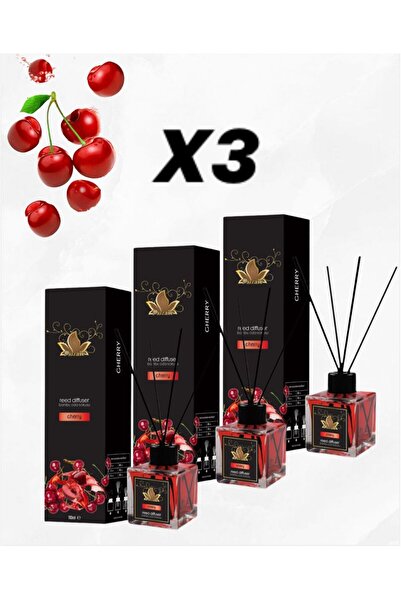 MOZAİC Odorizant de camera cu betisoare bambus cu miros de cirese ( cherry ) x3