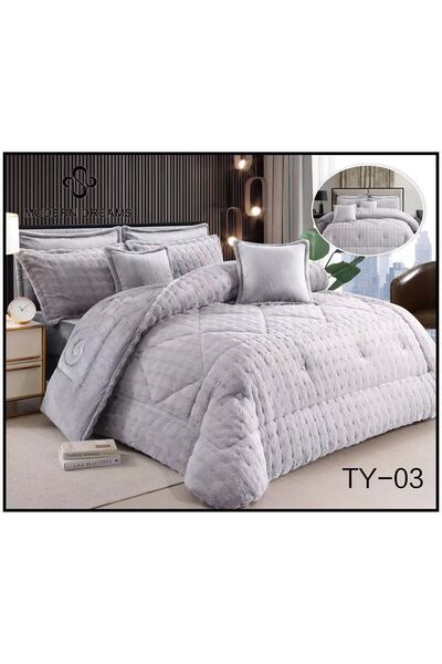 BIET ALMAFROSHAT fur bedspread