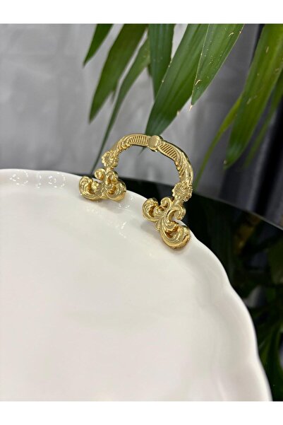 PARILTI HOME COLLECTİON أواني مائدة من البورسلين، وأطباق تقديم وتقديم مع قواعد معدنية