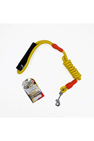 Eurodog 1613559746 وصلة تمديد للكلاب (185935) 8 مم × 120 سم أصفر