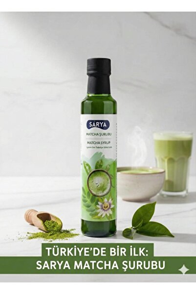 SARYA Matcha Şurubu Matcha Detox