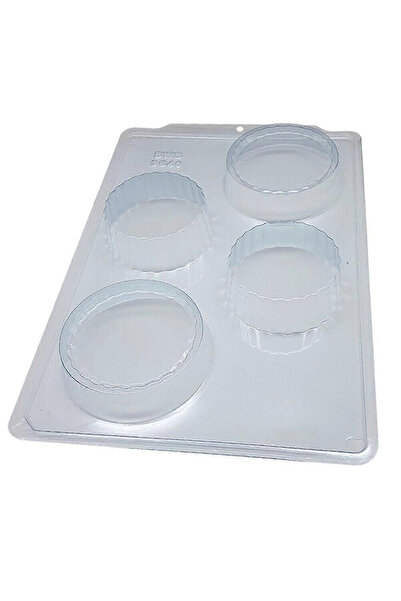 BWB Chocolate mold 3640, plastic and silicone, transparent, dimensions 30x20cm
