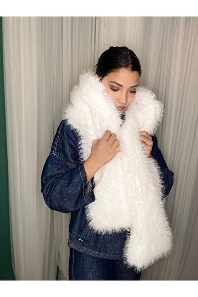 laviyonsa وشاح وشال من الفرو 170*20