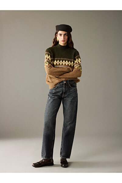 LC Waikiki Sparkling Choices from Shining Store Boyfriend Fit Women's Jean Pants