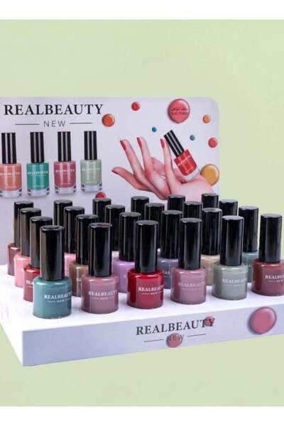 Reel Beauty ألوان مستوحاة من طلاء الأظافر، 24 قطعة