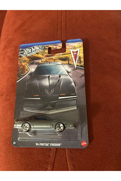 HOT WHEELS 84 Pontiac Firebird Silver Series GRT1 1:64