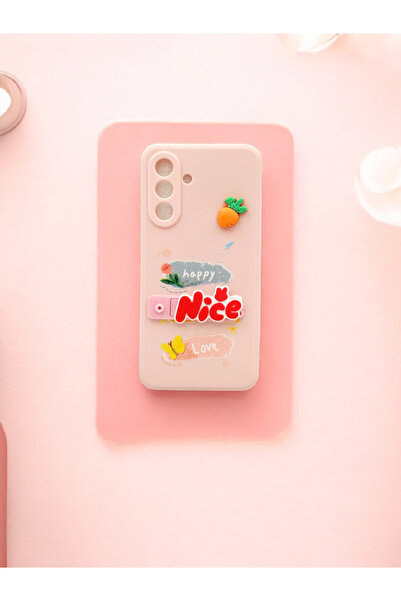 PAST WORLD جراب سامسونج Galaxy A36 سيليكون خفيف برسومات عصرية مع استاند مدمج ...