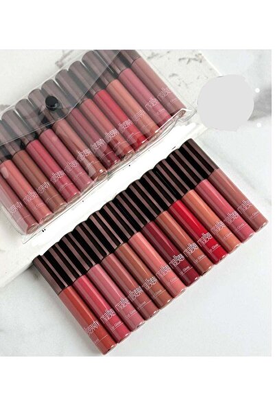 real beauty أحمر شفاه يدوم طويلاً - 12 قطعة متعددة الألوان