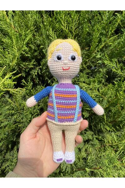 Innovate Store Amigurumi Rafadan Çizgi Film Hayri Bebek Çocuk ve Bebekler İçi...