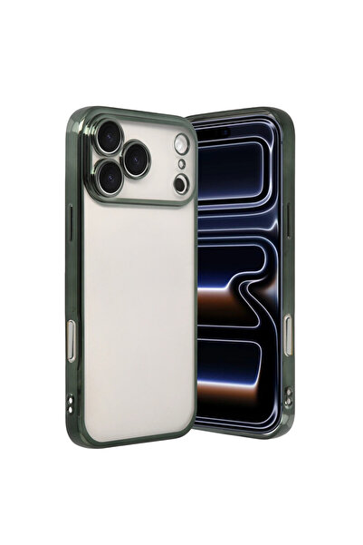 TechTrove Apple iPhone 17 Pro Max İçin Uyumlu 3D Kamera Korumalı Şeffaf Tasar...