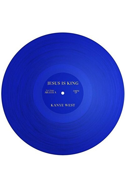 değer Kanye West Jesus Is King Plak (Blue Translucent Vinyl LP)