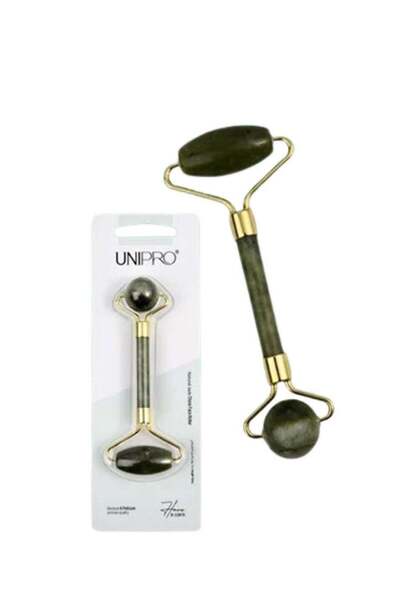 unipro أسطوانة تدليك الوجه ذات الوجهين المصنوعة من الحجر الطبيعي من Uni Pro