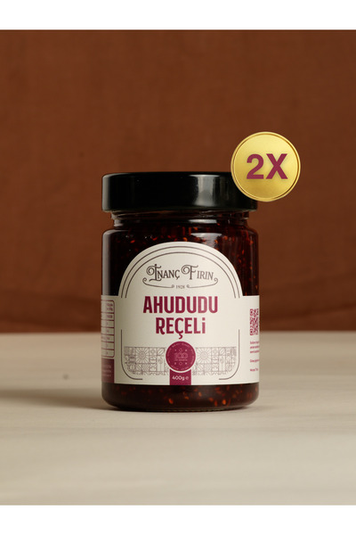 İNANÇ FIRIN Ahududu Reçeli 2x400 g | Elma Suyu Konsantreli