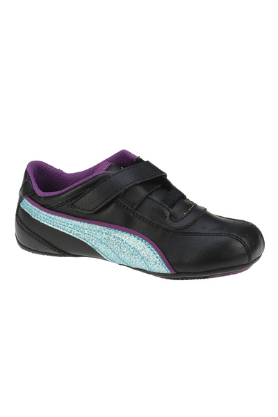 Puma Talulla Glamm V, αθλητικά παπούτσια μαύρου-μπλε-σταφυλιού για κορίτσια 21