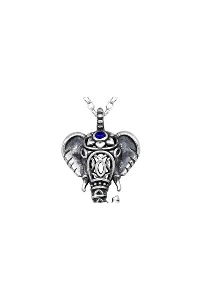 All4Silver Elefant antichizat - Colier din argint 925