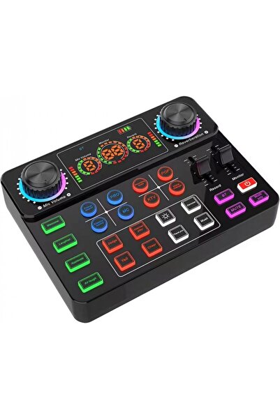 meltobe Blic Pro+ Ksa2 Siyah Live Stream Sound Card | Profesyonel Canlı Yayın...