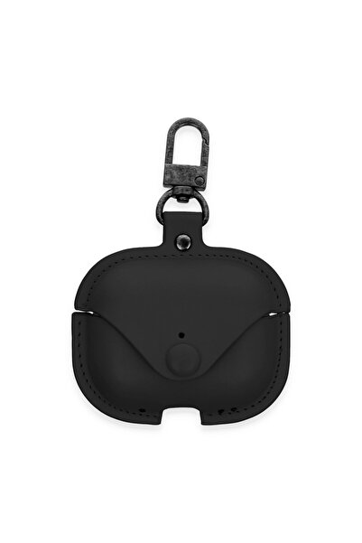 NewFace حافظة جلدية لـ Airpods 3 (الجيل الثالث) - اللون الأسود