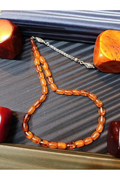 Anemore Collection سبحة أتيل كهریبار بلون العسل