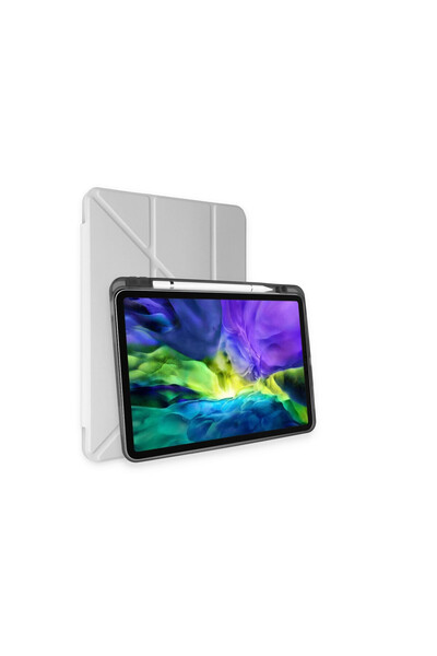 NewFace iPad Pro 11 (2018) Case Mars Tablet Case with Pen Holder - Gray