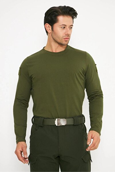 YENİLER بدلة تكتيكية رجالية للأنشطة الخارجية بتصميم ضيق ومزودة بمخالب