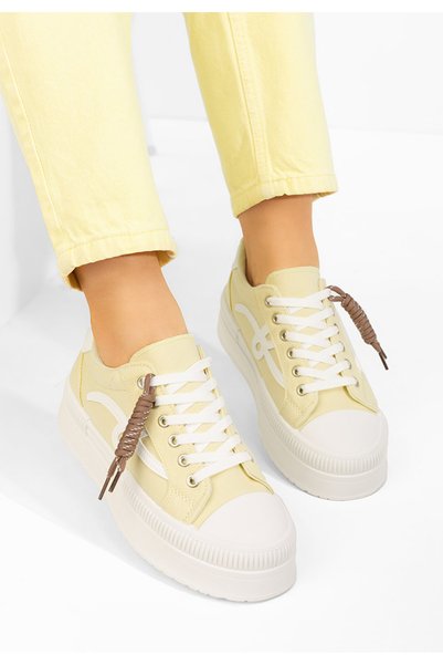 B T Shoes Sneakers με πλατφόρμα Altamira Κιντρινο