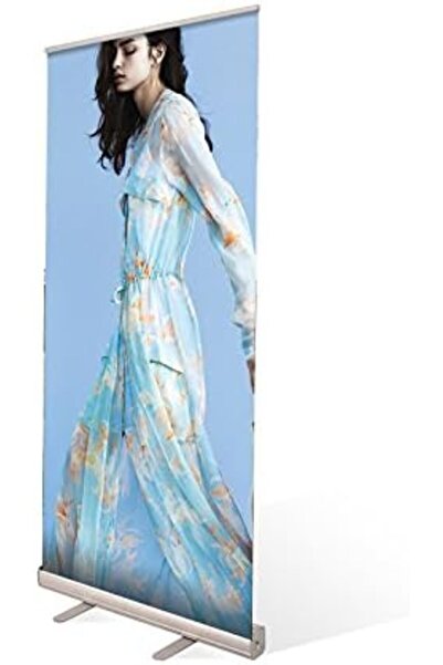 ALAYRA International حامل لافتة قابل للتخصيص والسحب لعرض الإعلانات في المعارض...