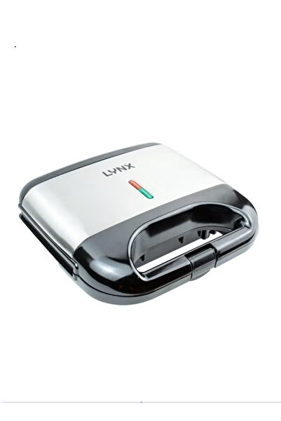 LYNX صانعة سندويشات 800 واط، شواية غير لاصقة مع ترموستات ومؤشرات ضوئية، صغيرة...