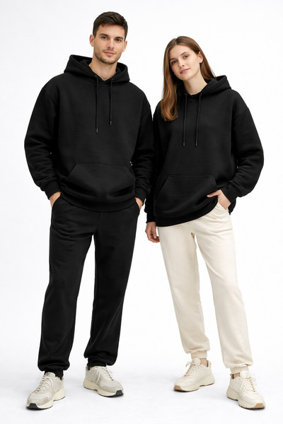 myDea Hanorac Swea tricou Cepli Hafif supradimensionat 3 İplik Sweat