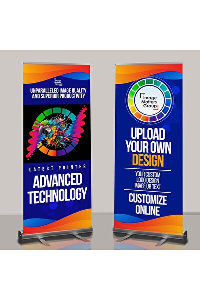 ALAYRA International حامل لافتة قابل للتخصيص والسحب لعرض الإعلانات في المعارض...