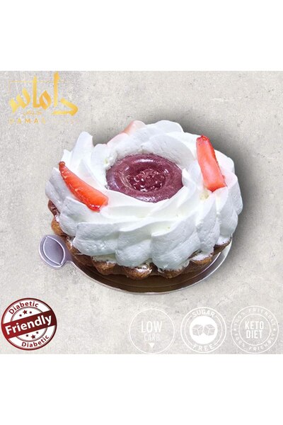 DAMAS CLASS صلصة الفراولة الحامضة المناسبة لنظام الكيتو