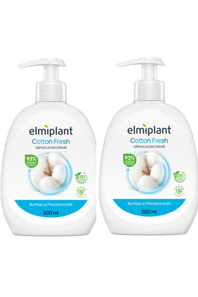 ELMIPLANT Cotton and Provitamin B5 Liquid Soap 500 ml