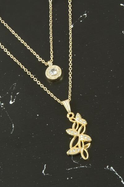 ZERO LAND 1611437749 كيليبت (فراشة) الموسم الجديد (213714) قلادة مزدوجة - أصفر